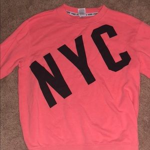 Victoria secret pink NYC sweatshirt